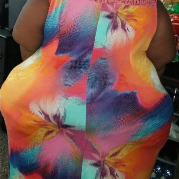 Soft colored rainbow dress - Picture 3 of 5